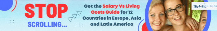 Img GET THE SALARY VS. LIVING COSTS GUIDE FOR 12 COUNTRIES IN EUROPE, ASIA & LATIN AMERICA - VERY NICE!